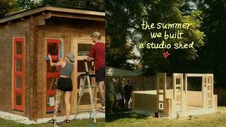 Thumbnail: the summer we built a studio shed ⌼