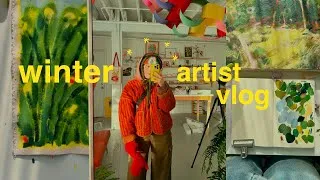 Thumbnail: ✶ winter artist vlog