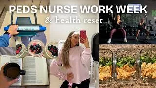 Thumbnail: NURSE RESET VLOG | Week in My Life as a Pediatric Nurse (Work, Meal Prep, Workouts, & Reset)