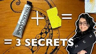 Thumbnail: 3 Sandpaper Tricks Professionals Won't Share❤️Change WATERCOLOUR FOREVER: Meeden watercolour review