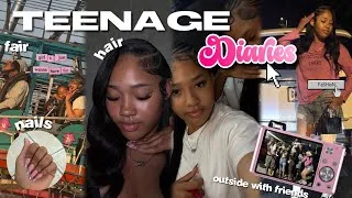 Thumbnail: TEENAGE DIARIES 04 ☆| outside, hair, nails, fair, party, photoshoot || Leilani Elise