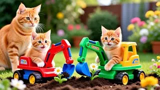 Thumbnail: Mama Cat Trims Fur on the Farm and Makes Tiger Hat For Kittens At Home🐾🎩🐯