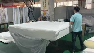 Thumbnail: Special mattress production process | LEIZI Furniture #shorts