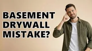 Thumbnail: Is Drywall The Best Option For Basement Walls?