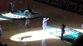 Thumbnail: Michigan State Basketball Midnight Madness 2015 & Final 4 Banner Raising