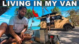 Thumbnail: I travel the Philippines using My mini camper van. Guimaras Van Life.