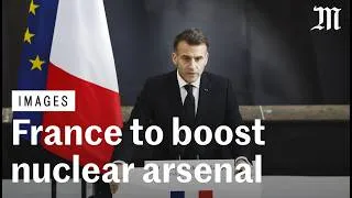 Thumbnail: Macron to boost France's nuclear arsenal and promises to protect neighboring allies