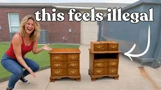 Thumbnail: I Made $700 From Someone's Trash! | Furniture Flip | Full Flip Process | Lemons To Lemonade Home
