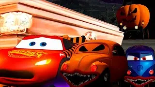 Thumbnail: Lightning McQueen.EXE | 🎃 Halloween Head Eater  - Coffin Dance Song TV (COVER)