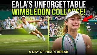 Thumbnail: Alex Eala's Emotional Centre Court Collapse After Beating Swiatek at Wimbledon