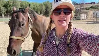 Thumbnail: Cowgirl Chronicles: Working horses in a heat wave