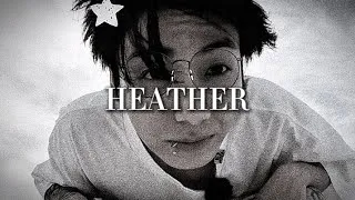 Thumbnail: Jungkook — Heather (FMV)