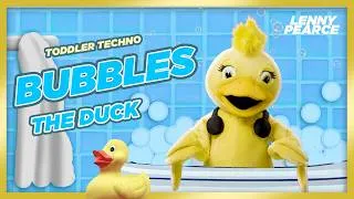 Thumbnail: 🦆 Bubbles the Duck Theme Song! | Toddler Techno Dance Party with DJ Bubbles 🎧💛
