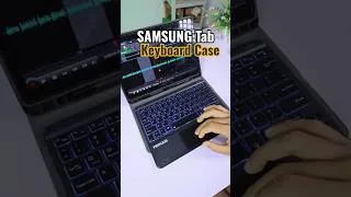 Thumbnail: TRIPLEDI Case Keyboard Touchpad untuk Tablet Samsung, Untuk Samsung Galaxy Tab A9+ A11+ Plus Tab S