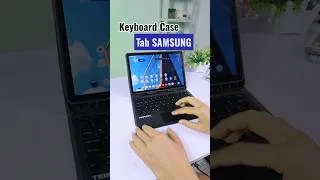 Thumbnail: Keyboard Case untuk Tablet Samsung Tripledi Case Keyboard Touchpad for Samsung Tab A9+ A11+ S series