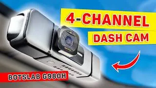 Thumbnail: BOTSLAB G980H Review (2026) | 4-Channel 3K Dash Cam Tested