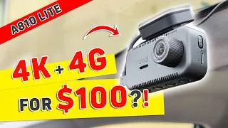 Thumbnail: 70mai A810 Lite Review | Best Budget 4K Dash Cam in 2026?