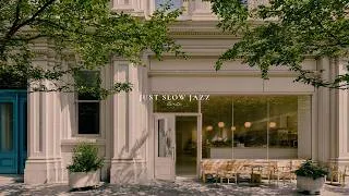 Thumbnail: A Café with the Door Left Open, Settling In for the Whole Afternoon | Slow Jazz Playlist