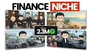 Thumbnail: How to make FINANCE Videos like Dark Ledger with AI