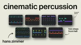 Thumbnail: How to Write Epic Percussion like Hans Zimmer & Two Steps from Hell