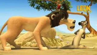 Thumbnail: On Off | Leon the Lion | 75' Compilation | Crazy animals