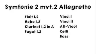 Thumbnail: Symfonie 2 Mvt.2 Allegretto - Leonardo C. Núñez (original score)