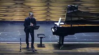 Thumbnail: Alessandro CARBONARE, clarinet  / IGOR STRAVINSKY -Tre pezzi per clarinetto solo