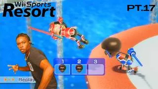 Thumbnail: WII SPORTS RESORT SWORDPLAY pt.17 | I MIGHT AS WE START THROWING HANDS!!!!!!!!!!!!!!!!!!!