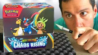 Thumbnail: Opening NEW Pokemon Chaos Rising Booster Box (BIG HIT)