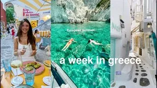 Thumbnail: CRETE | GREECE TRAVEL VLOG *shopping, beach days, swimming & exploring!*🐚🐠🌊🇬🇷