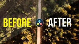 Thumbnail: CINEMATIC Color Grading for the DJI Mini 4K (DaVinci Resolve Tutorial)