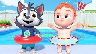 Thumbnail: 🏊‍♂️ Swim Safety Song - Safety Rules in the Pool  | Leo Nursery Rhymes & Kids Songs