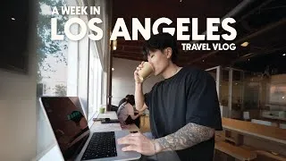 Thumbnail: a FULL week in LA traveling as a content creator