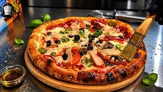 Thumbnail: 4 Seasons Pizza Made in a Restaurant | Ingredients You Need at Home 🍕