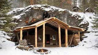 Thumbnail: Digging Deep | How I Built a Massive Log Dugout from Scratch