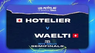Thumbnail: Les Petits As 2026 | Boys Singles Semifinal | Lyoma HOTELIER vs. Jonas WAELTI