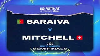 Thumbnail: Les Petits As 2026 | Boys Singles Semifinal | Luis Bernardo SARAIVA vs. Richard MITCHELL