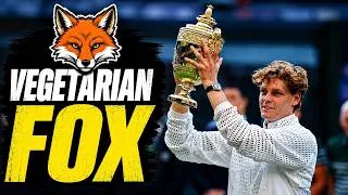 Thumbnail: Jannik Sinner is a vegetarian fox 🦊