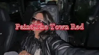 Thumbnail: Doja Cat - Paint The Town Red (Slowed + reverb)
