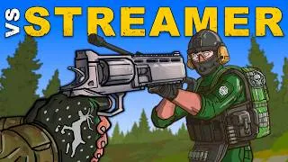 Thumbnail: Massive Revolver vs Tarkov Streamer *WITH REACTIONS*
