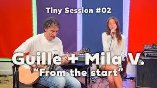 Thumbnail: Mila & Guille “From the Start” - Tiny Session #02 at Let It Beat Music Academy.