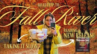 Thumbnail: roadtrip reading vlog ep. 1 | reading a new release on a trip to fall river, massachussetts 🍂