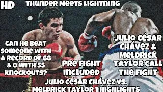 Thumbnail: Julio Cesar Chavez vs. Meldrick Taylor Full Fight Highlights 