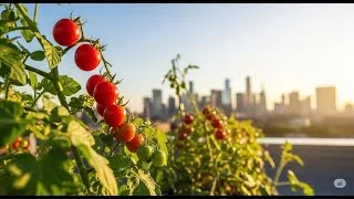 Thumbnail: 🍈🍊🍅🍊🍅🍒Rooftop Cherry Tomato Garden Fresh  Step by Step Urban Gardening Tutorial