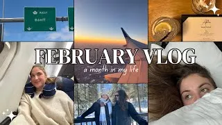 Thumbnail: FEBRUARY VLOG | Work Travel, Burnout & Life Behind the Content