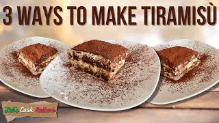 Thumbnail: Tiramisù Recipe (3 different versions!) to redeem myself for the #epicfail at Buzzfeed 😅