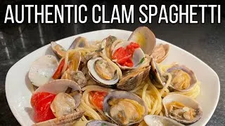 Thumbnail: SUPER QUICK Spaghetti alle vongole | Neapolitan Spaghetti with Clams | Italian Seafood Recipe