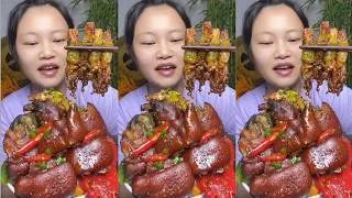 Thumbnail: Let's Eat With Jin | Enjoy Eating Braised Pig's Trotter 🐷 | Rural Home Cooking & Delicious Food