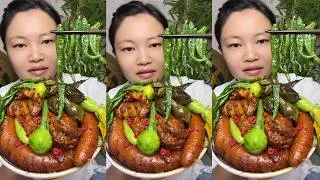 Thumbnail: Eat With Jin | Satisfying Eating Crispy Pig's Trotter, Braised Pork & Chicken Delicious Eating Show