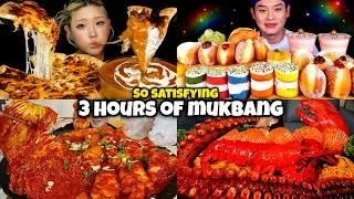 Thumbnail: 3 HOURS of ULTIMATE BIG BITES ASMR MUKBANG 😱| Most Satisfying Food Compilation